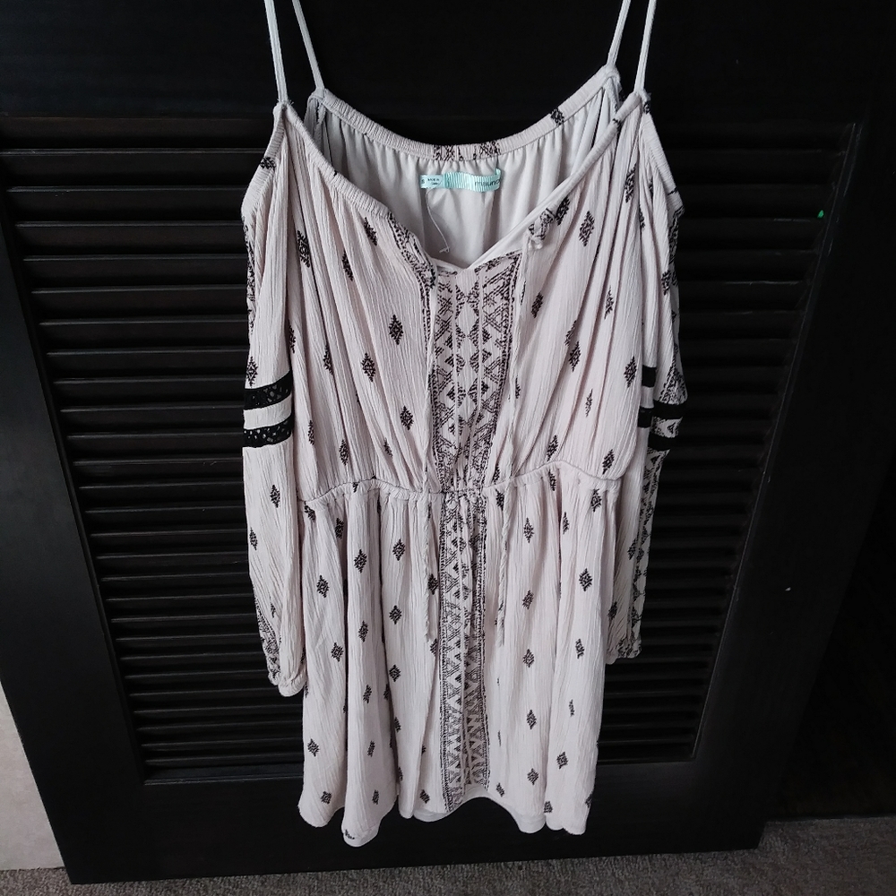 Off the shoulder dress